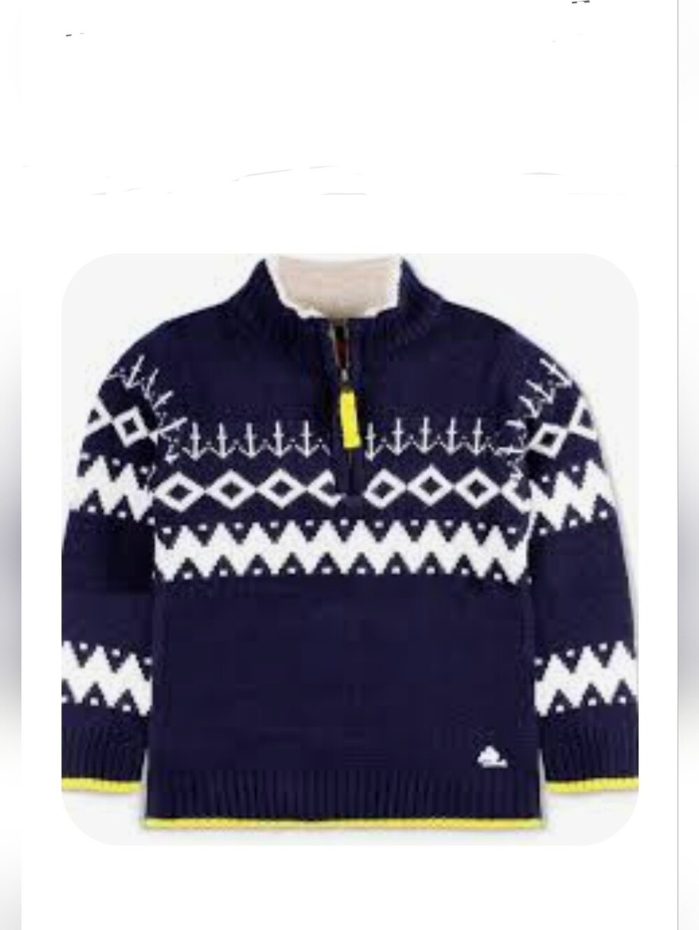 Cherry Crumble California Sweater Sz 6 Boys